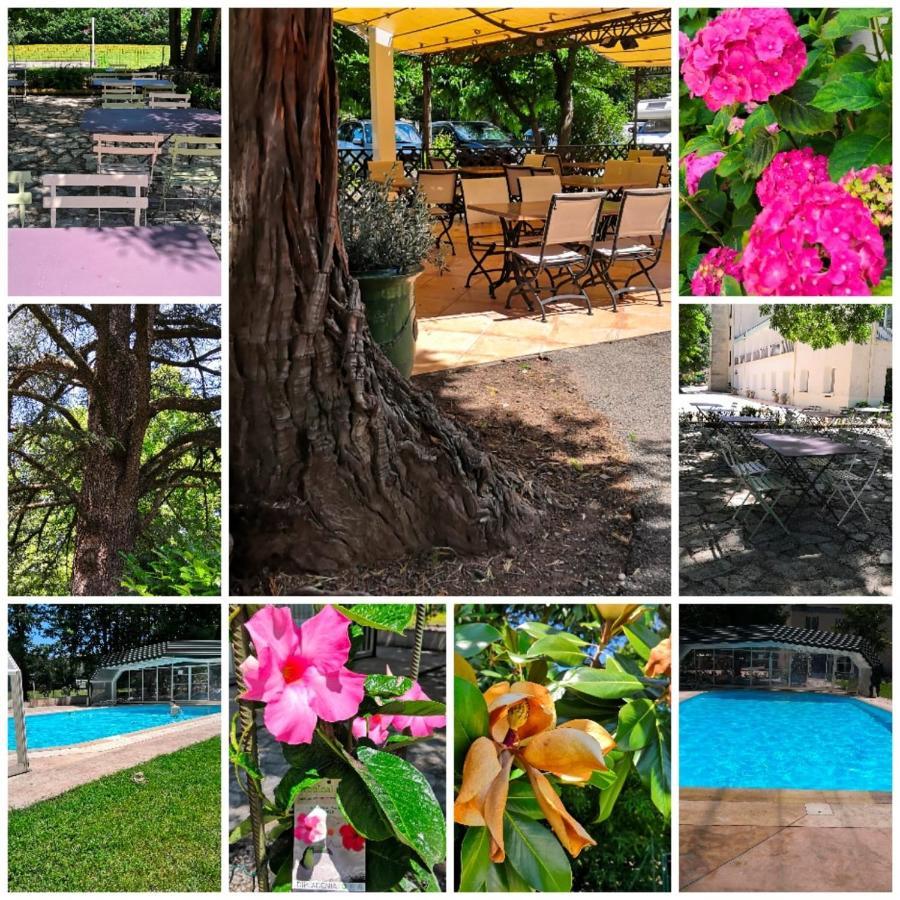 Logis Hotel Les Cedres Joyeuse Buitenkant foto